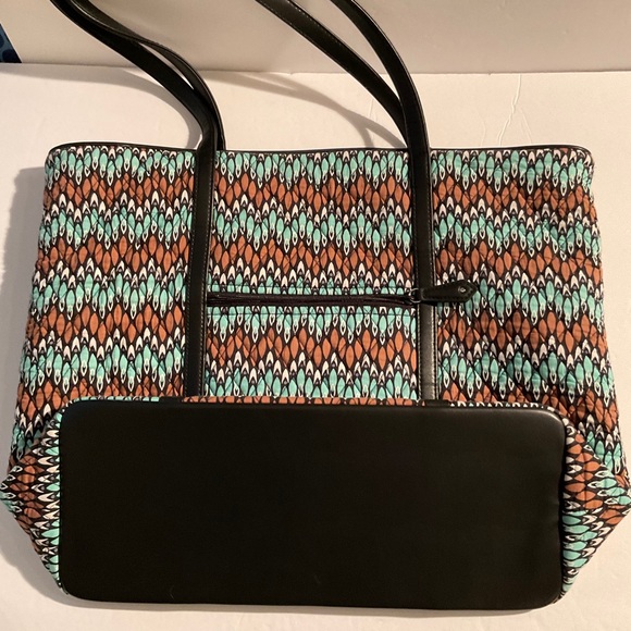 Vera Bradley Trimmed Sierra StreamTote Travel Bag - Picture 10 of 15